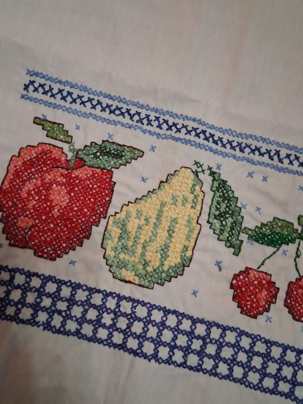 Embroidered Table Runner - Picture 3 of 4